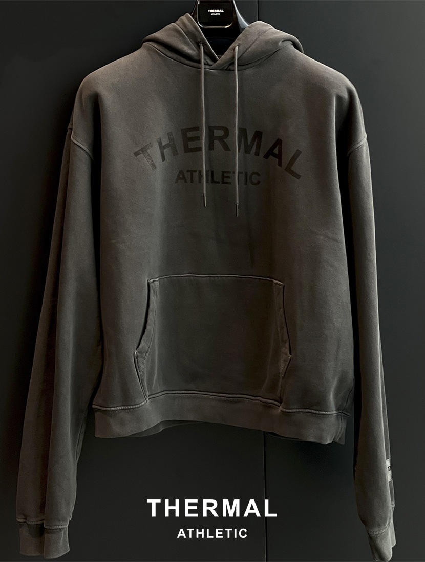 [THERMAL] 003 Pigment Dyeing Gray 후디